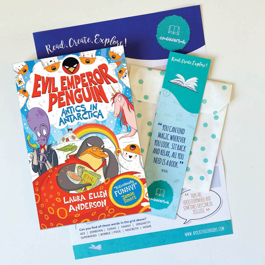 Evil Emperor Penguin Antics In Antarctica by Laura Ellen Anderson