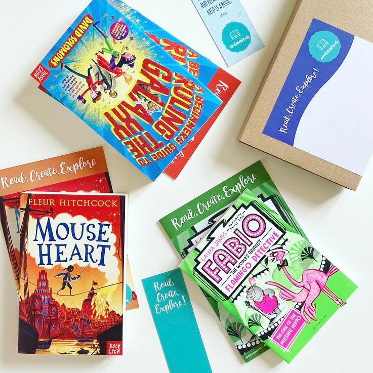 Gift subscription book box from A Pocketful Of Books