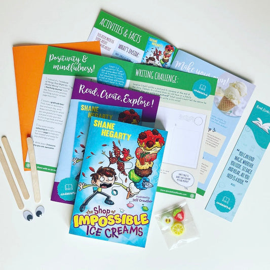 A unique children's book subscription providing magical monthly book boxes and tailor made activities.
