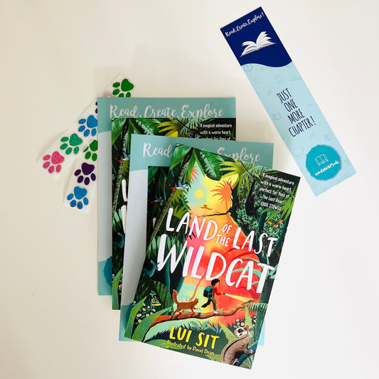 Monthly book subscription for kids with Land Of The Last Wildcat by Liu Sit