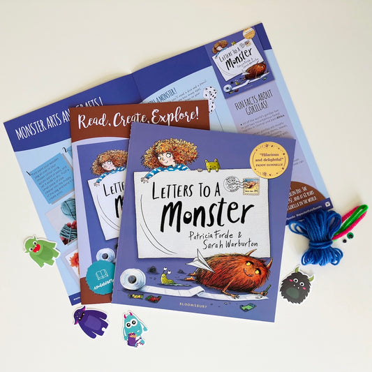 Children's book ubscription with Letters To A Monster by Patricia Forde