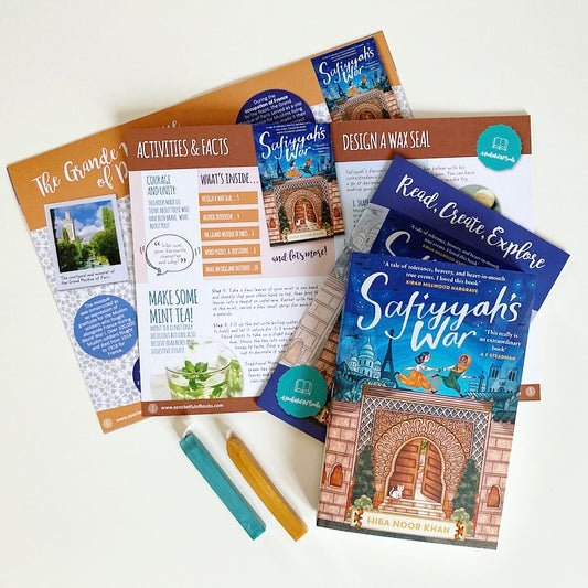 Safiyyah's War monthly book subscription for kids and middle grade raders