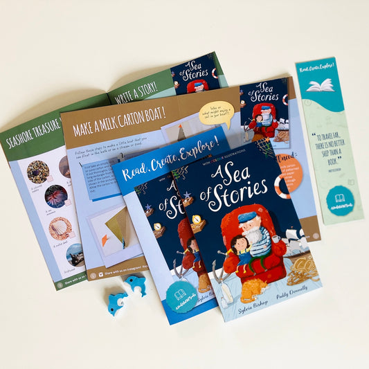 Children's Book Subscription featuring A Sea Of Stories by Sylvia Bishop