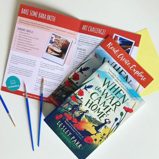 From our monthly book subscription comes this book box with a compelling story set in the aftermath of the Great War.