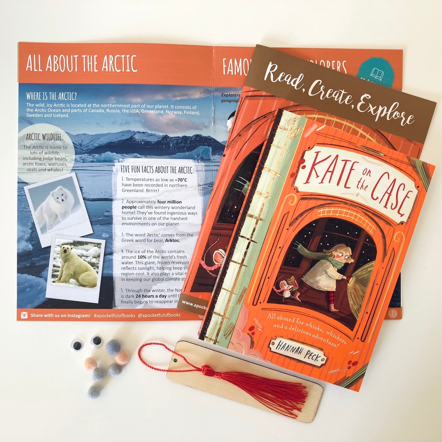 A unique children's book subscription providing magical monthly book boxes and tailor made activities.