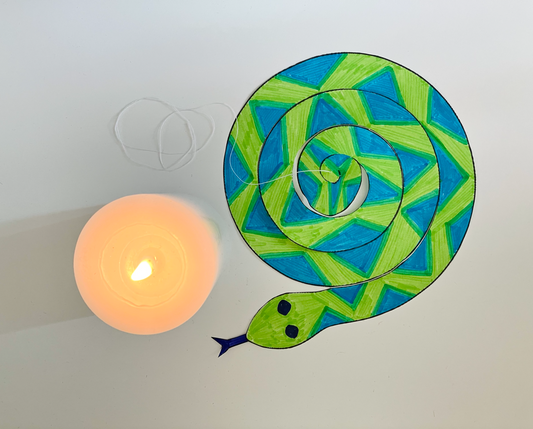 STEM paper snake activity convection currents