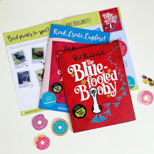 The Blue Footed Booby kids book box subscription