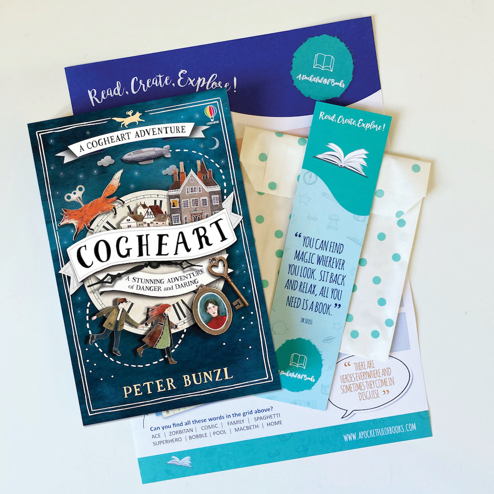 Brilliant books for kids. Cogheart by Peter Bunzl