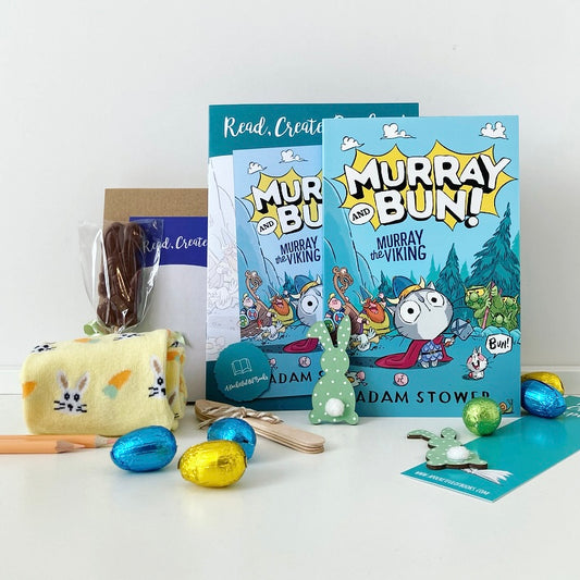 Easter Book Box, a treat box for young bookworms