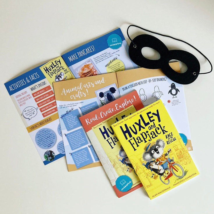 Children's Book Huxley And Flapjack in Kids Subscription Box