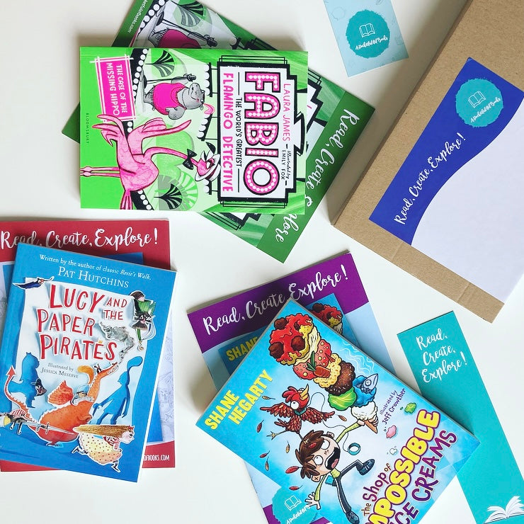 XX Junior Readers Subscription Box month-by-month