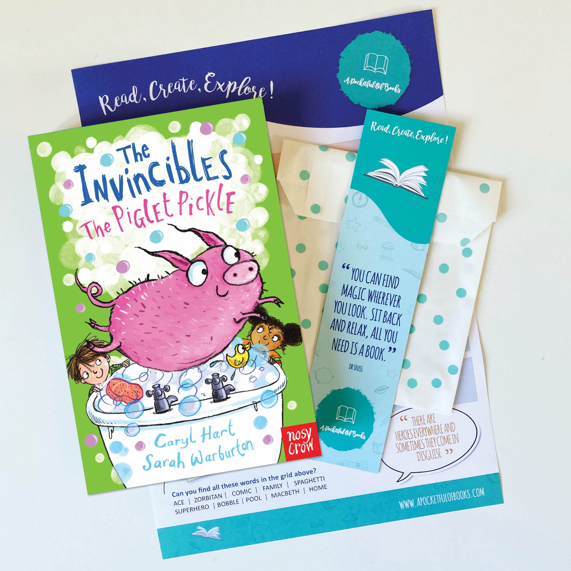 The Invincibles, The Piglet Pickle, by Caryl Hart and Sarah warburton