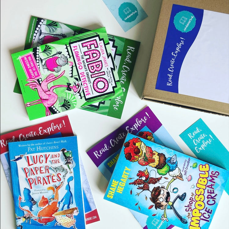 A Pocketful of Books, a children's book subscription providing magical monthly book boxes and tailor made activities.