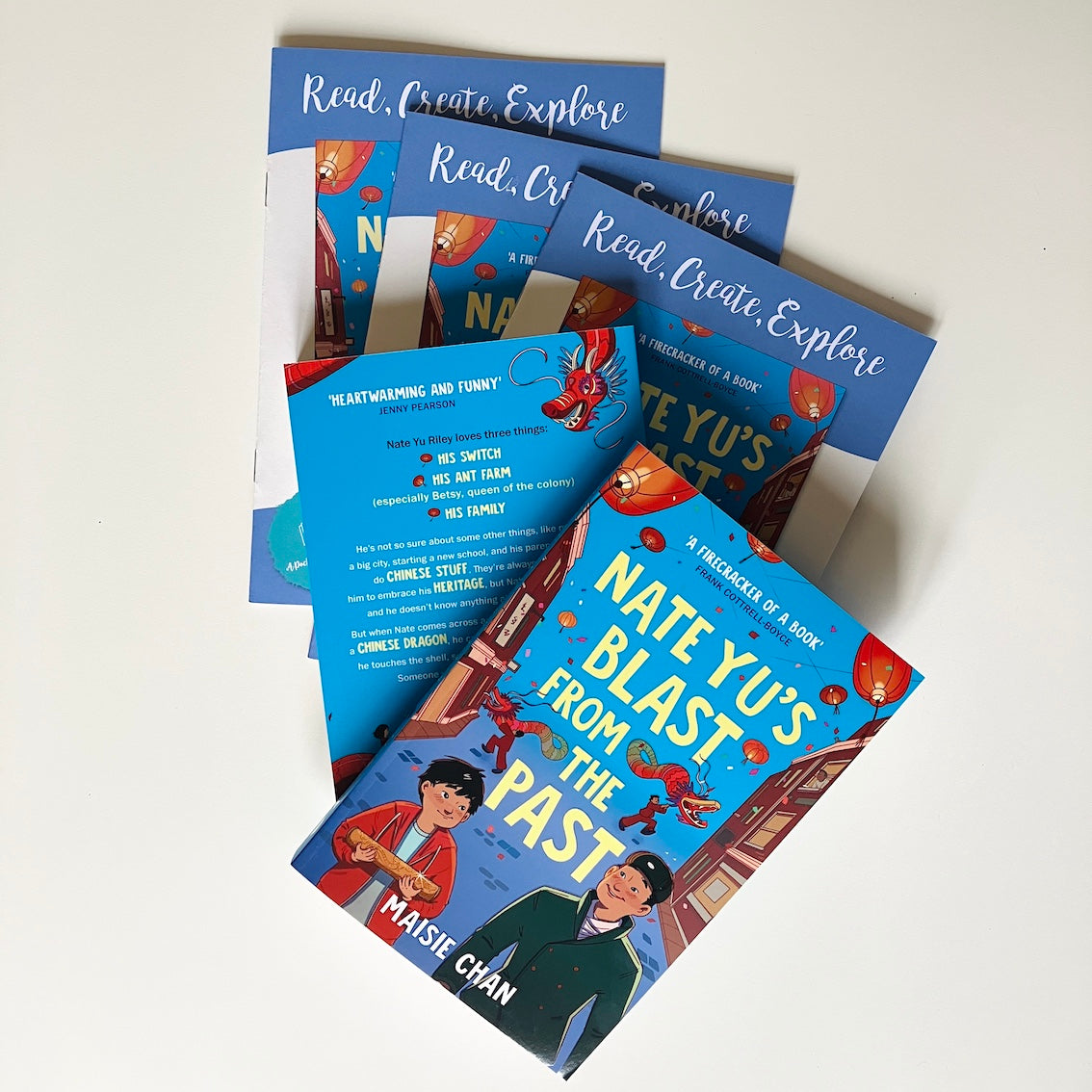 Children's Book Subscription Box  for middle grade readers with Nate Yu's Blast From The Past by Maisie Chan