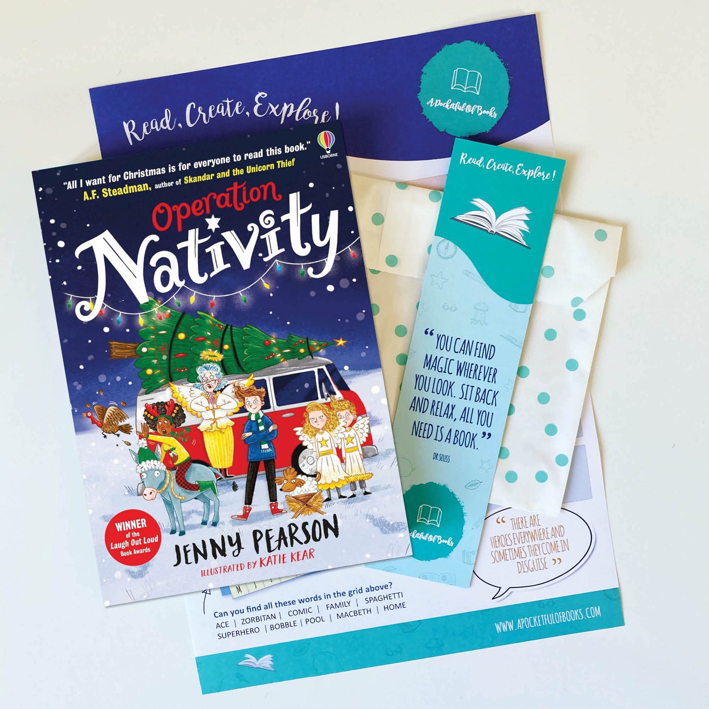 Operation Nativity by Jenny Pearson, Christmas book for kids and middle grade readers.