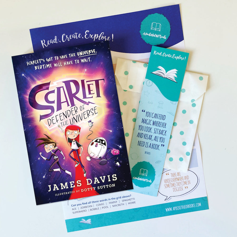 Scarlet Defender Of the Universe (Junior Reader)