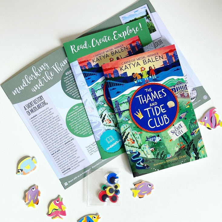 Kids monthly book subscription with The Thames and Tide Club and other chapter books