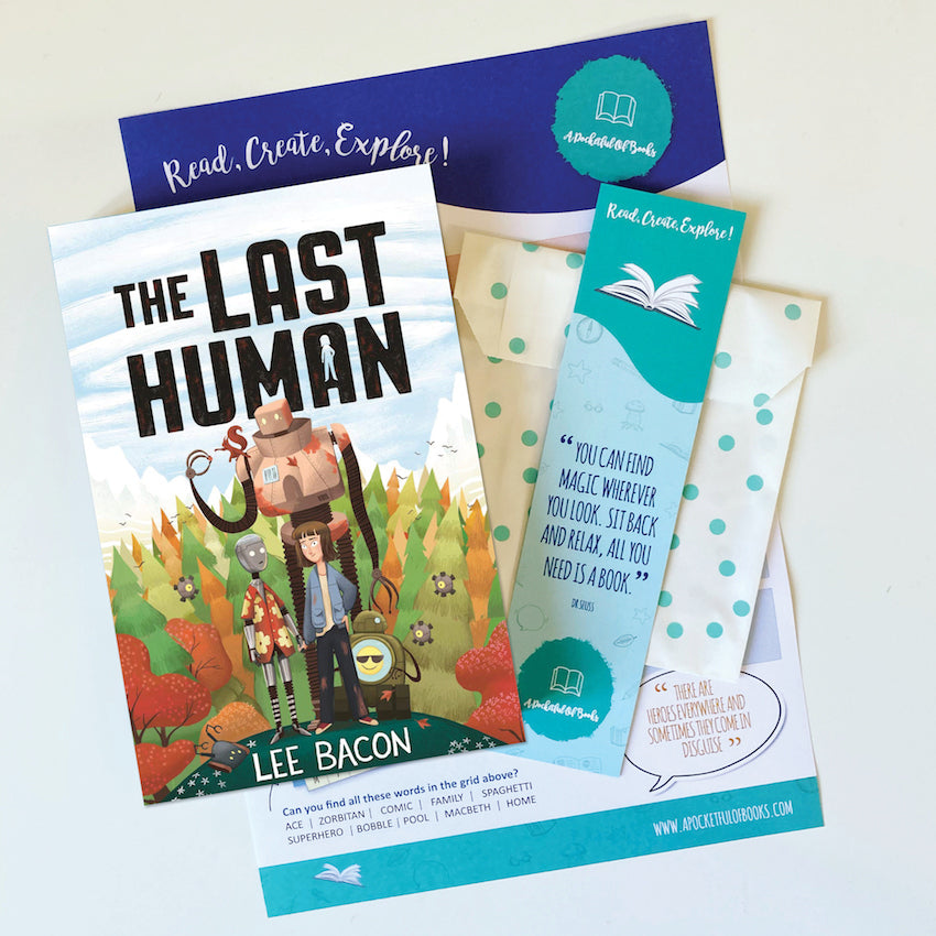 The Last Human by Lee Bacon, brilliant reads for kids