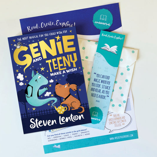 Geeny And Teeny by Steven Lenton, book for children aged 5+