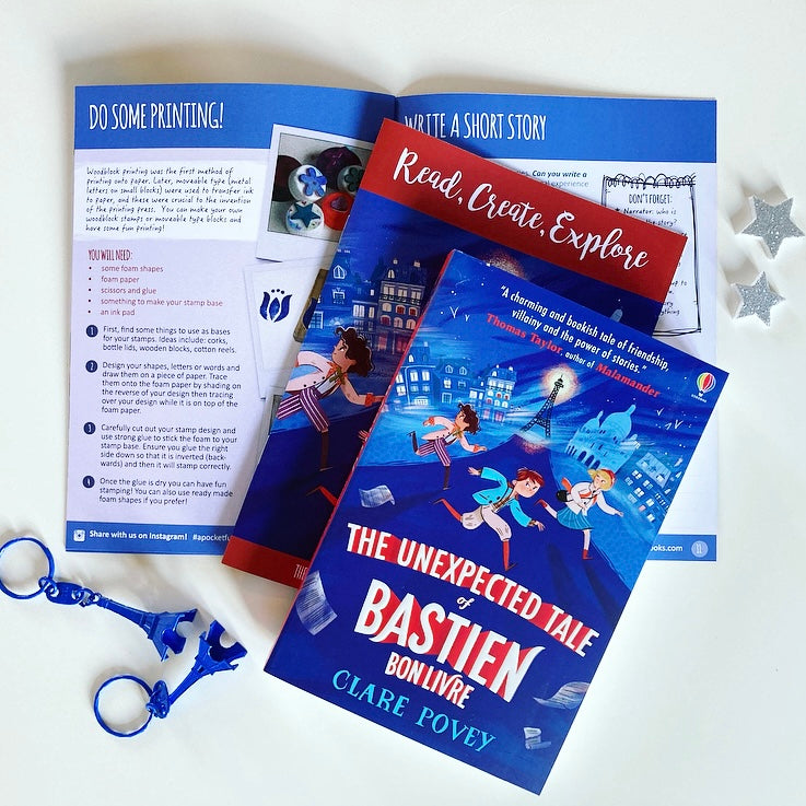 Children's book subscription featuring The Unexpected Tale of Bastien Bon Livre