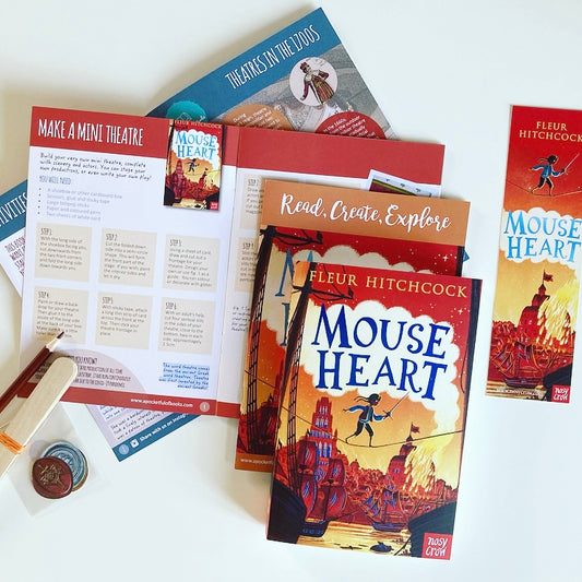 Children's book subscription featuring Mouse Heart. Brilliant monthly books for kids.